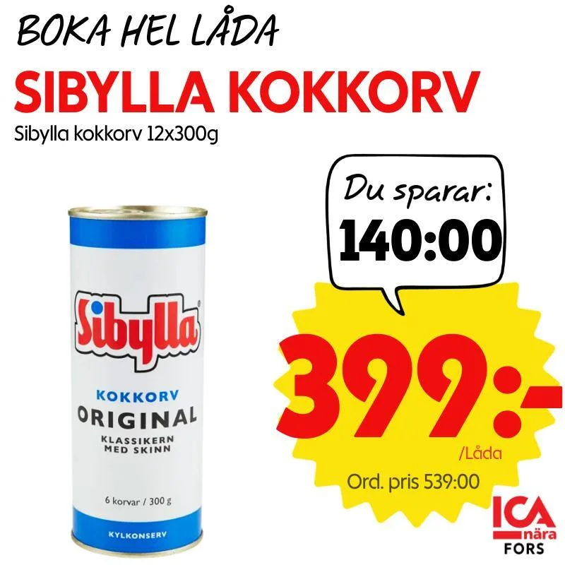 ICA Nära Fors - Kampanjerbjudande