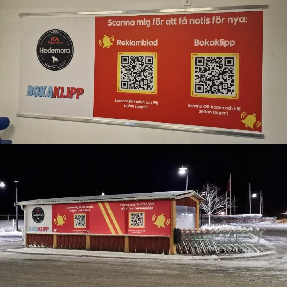Hedemora butik QR-kod